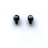 Ghoul Studs, Handmade Glass and Surgical Steel