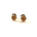 Darjeeling Handmade Glass Stud Earrings