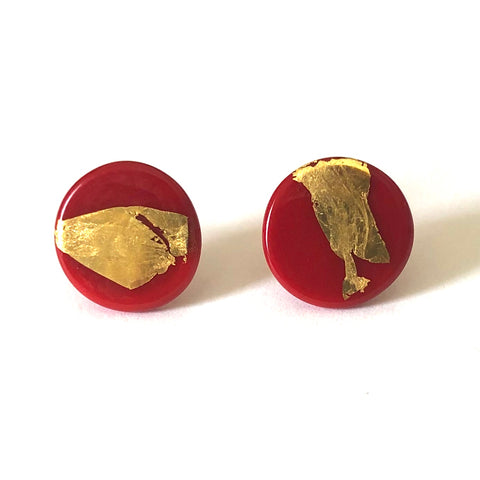 Gold 2025 button studs