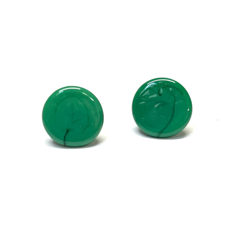 Racing Green Pastille Studs