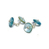 Rockpool Handmade Glass Cufflinks