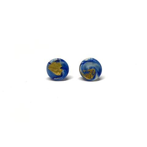 Second Teeny Delft Gold Studs 1