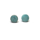 Copper Blue Pastille Studs