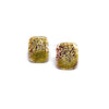 Hakone Handmade Glass Panel Stud Earrings