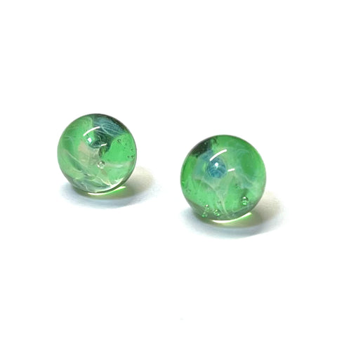 Pulsar Celestial Studs, Handmade Glass