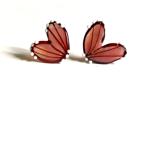 Wonky Pink Butterflies, different detail colours