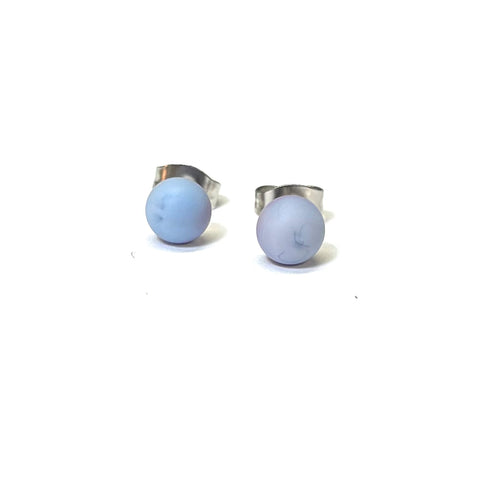 Limited Edition Frosted Lavender Mini Studs