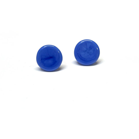 French Blue Pastille Studs